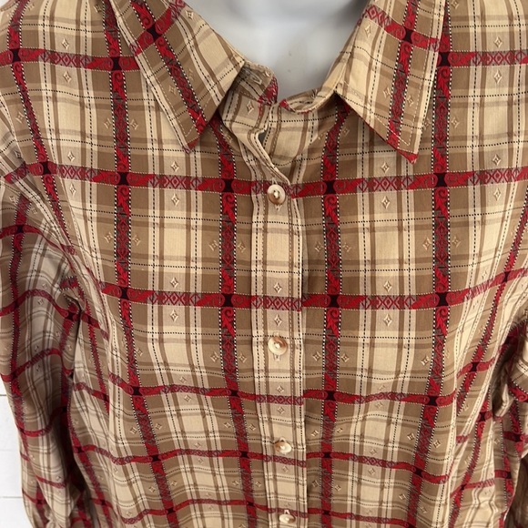 Pendleton Ladies Blouse Size M - Picture 3 of 5